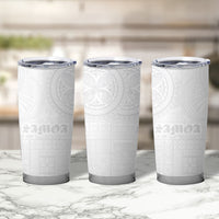 Samoa Lotu Tamaiti Tumbler Cup Tribal Tatau with Siapo Pattern LT03 - Polynesian Pride