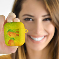 Hawaiian Mango AirPods Case Polynesian Art Pattern and Kakau Tattoo LT03 - Polynesian Pride