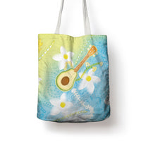 Hawaiian Ukulele Avocado Tote Bag Leis and Polynesian Pattern LT03 - Polynesian Pride