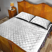 Tonga Faka Sepitema Quilt Bed Set Ngatu Pattern with Plumeria and Hibiscus LT03 - Polynesian Pride