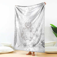 Tonga Faka Sepitema Blanket Ngatu and Floral Pattern with Blooming Hibiscus LT03 - Polynesian Pride