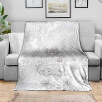Tonga Faka Sepitema Blanket Ngatu and Floral Pattern with Blooming Hibiscus LT03 - Polynesian Pride