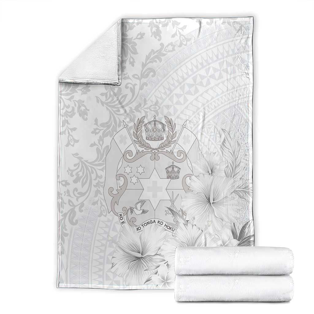 Tonga Faka Sepitema Blanket Ngatu and Floral Pattern with Blooming Hibiscus LT03 - Polynesian Pride