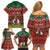 Personalised Vanuatu Christmas Family Matching Off Shoulder Short Dress and Hawaiian Shirt Pig Tusk Beautiful Merry Xmas Snowflake LT03 - Polynesian Pride