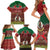 Personalised Vanuatu Christmas Family Matching Short Sleeve Bodycon Dress and Hawaiian Shirt Pig Tusk Beautiful Merry Xmas Snowflake LT03 - Polynesian Pride