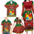 Tonga Christmas Family Matching Long Sleeve Bodycon Dress and Hawaiian Shirt Coat of Arms and Map Beautiful Merry Xmas Snowflake LT03 - Polynesian Pride