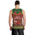 Tonga Christmas Men Tank Top Coat of Arms and Map Beautiful Merry Xmas Snowflake LT03 - Polynesian Pride