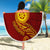 Tonga Ha'apai High School Beach Blanket Ngatu and Maori Ethnic Tribal Pattern LT03 - Polynesian Pride