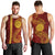 Tonga Ha'apai High School Men Tank Top Ngatu and Maori Ethnic Tribal Pattern LT03 - Polynesian Pride