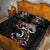 Aotearoa Toitu Te Tiriti Quilt Bed Set Maori Taniwha Haka - Honour the Treaty