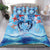 Hawaiian Dolphin Love Couple - Ocean Heart Bedding Set