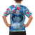 Hawaiian Dolphin Love Couple - Ocean Heart Family Matching Puletasi and Hawaiian Shirt