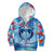 Hawaiian Dolphin Love Couple - Ocean Heart Kid Hoodie