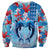 Hawaiian Dolphin Love Couple - Ocean Heart Sweatshirt