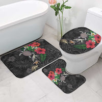 Hawaiian Tropical Plants and Turtles Bathroom Set Polynesian Art Motifs LT03 - Polynesian Pride