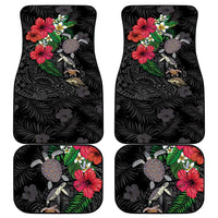 Hawaiian Tropical Plants and Turtles Car Mats Polynesian Art Motifs LT03 - Polynesian Pride