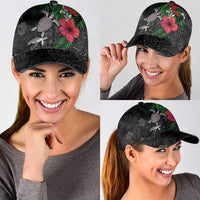 Hawaiian Tropical Plants and Turtles Classic Cap Polynesian Art Motifs LT03 - Polynesian Pride