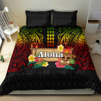 Hawaiian Elements and Polynesian Tattoo Bedding Set LT03 - Polynesian Pride