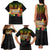 Hawaii Pan-Pacific Festival Family Matching Tank Maxi Dress and Hawaiian Shirt Hawaiian Elements and Polynesian Tattoo