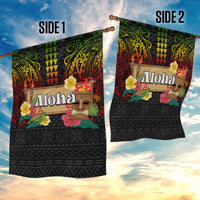 Hawaiian Elements and Polynesian Tattoo Garden Flag LT03 - Polynesian Pride