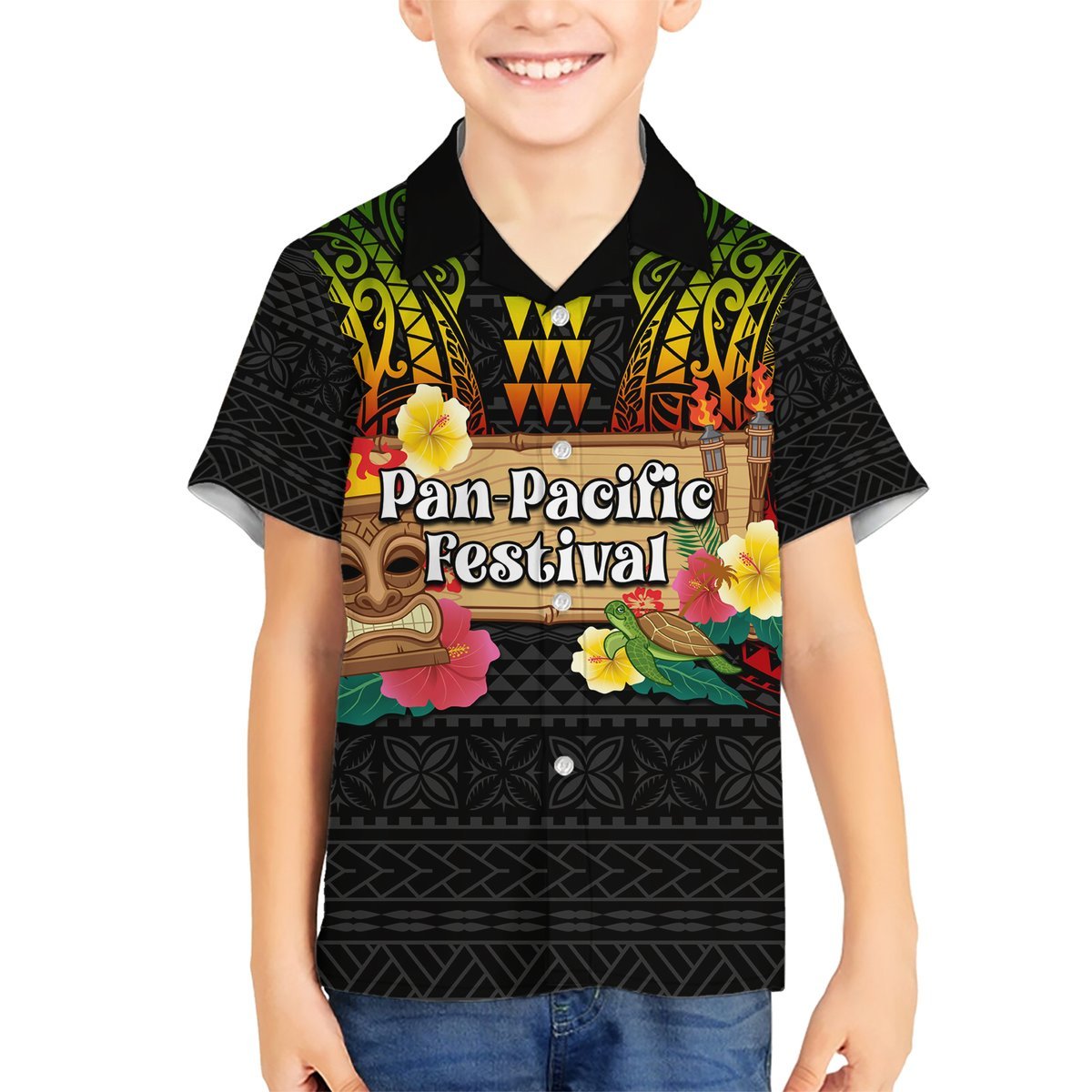 Hawaiian Elements and Polynesian Tattoo Hawaiian Shirt LT03 - Polynesian Pride