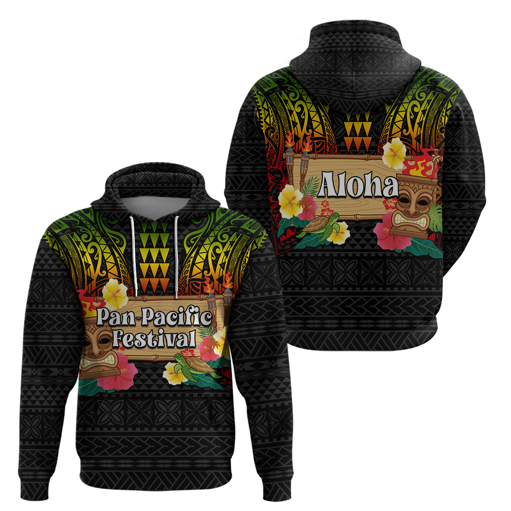 Hawaiian Elements and Polynesian Tattoo Hoodie LT03 - Polynesian Pride