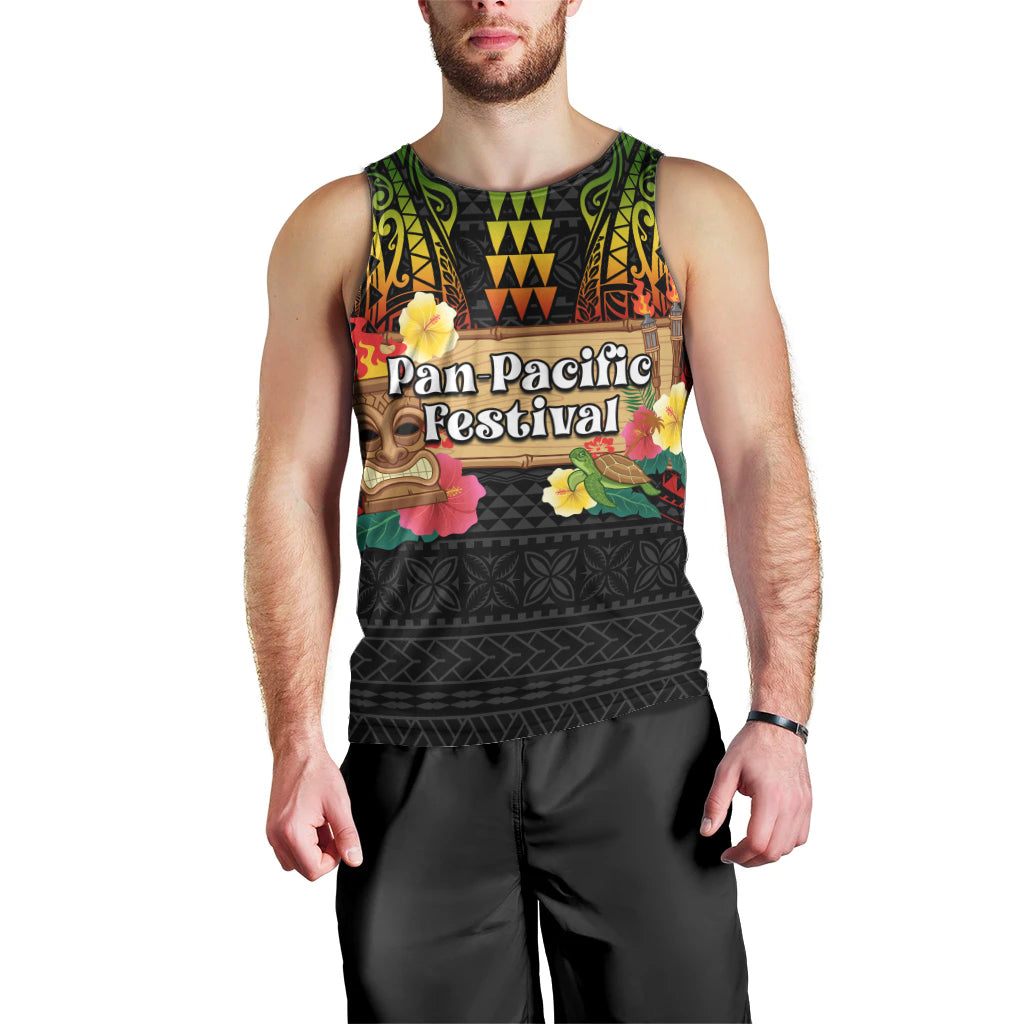 Hawaiian Elements and Polynesian Tattoo Men Tank Top LT03 - Polynesian Pride