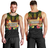 Hawaiian Elements and Polynesian Tattoo Men Tank Top LT03 - Polynesian Pride