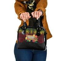 Hawaiian Elements and Polynesian Tattoo Shoulder Handbag LT03 One Size Black - Polynesian Pride