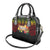 Hawaiian Elements and Polynesian Tattoo Shoulder Handbag