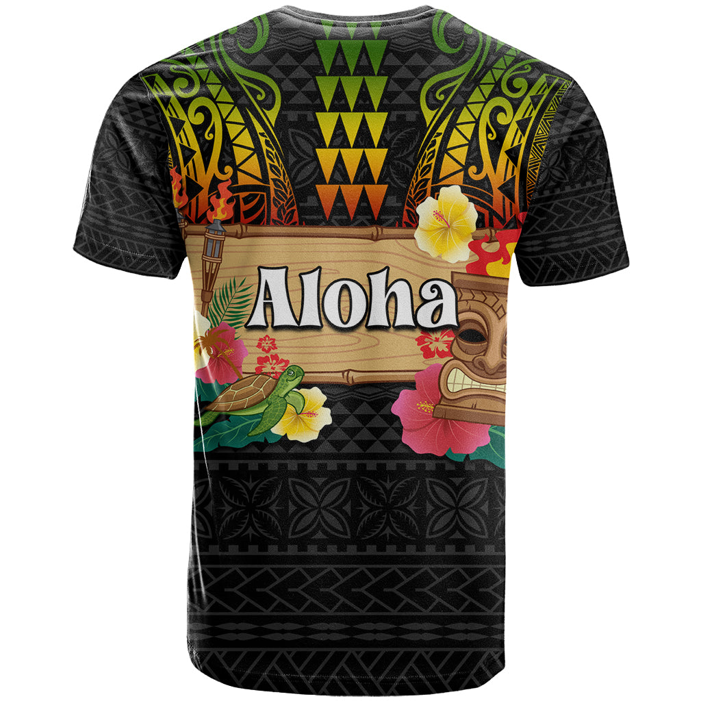 Hawaiian Elements and Polynesian Tattoo T Shirt LT03 - Polynesian Pride