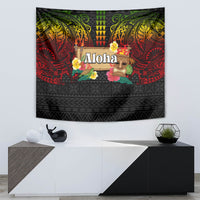 Hawaiian Elements and Polynesian Tattoo Tapestry LT03 - Polynesian Pride