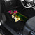 Hawaii Plumeria Car Mats Polynesian Tattoo and Hibiscus