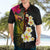 Hawaii Plumeria Hawaiian Shirt Polynesian Tattoo and Hibiscus