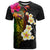 Hawaii Plumeria T Shirt Polynesian Tattoo and Hibiscus