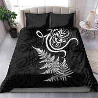 New Zealand Octopus Tattoo and Fern Bedding Set Maori Pattern LT03 - Polynesian Pride