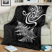 New Zealand Octopus Tattoo and Fern Blanket Maori Pattern LT03 - Polynesian Pride