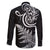 New Zealand Octopus Tattoo and Fern Family Matching Long Sleeve Bodycon Dress and Hawaiian Shirt Maori Pattern