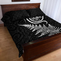 New Zealand Octopus Tattoo and Fern Quilt Bed Set Maori Pattern LT03 - Polynesian Pride