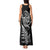 New Zealand Octopus Tattoo and Fern Tank Maxi Dress Maori Pattern