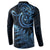 New Zealand Octopus Tattoo and Fern Button Sweatshirt Maori Pattern Matariki Style