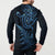 New Zealand Octopus Tattoo and Fern Button Sweatshirt Maori Pattern Matariki Style