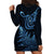 New Zealand Octopus Tattoo and Fern Hoodie Dress Maori Pattern Matariki Style