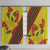 Samoan Culture Window Curtain Hibiscus and Ula Fala with Tapa Pattern Yellow Color