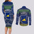 tokelau-christmas-couples-matching-long-sleeve-bodycon-dress-and-long-sleeve-button-shirts-coat-of-arms-and-map-beautiful-merry-xmas-snowflake