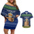 tokelau-christmas-couples-matching-off-shoulder-short-dress-and-hawaiian-shirt-coat-of-arms-and-map-beautiful-merry-xmas-snowflake