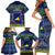 tokelau-christmas-family-matching-short-sleeve-bodycon-dress-and-hawaiian-shirt-coat-of-arms-and-map-beautiful-merry-xmas-snowflake