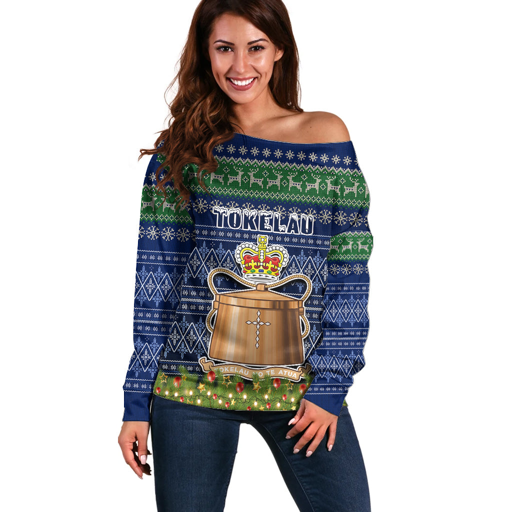 tokelau-christmas-off-shoulder-sweater-coat-of-arms-and-map-beautiful-merry-xmas-snowflake