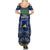 tokelau-christmas-summer-maxi-dress-coat-of-arms-and-map-beautiful-merry-xmas-snowflake