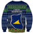 tokelau-christmas-sweatshirt-coat-of-arms-and-map-beautiful-merry-xmas-snowflake